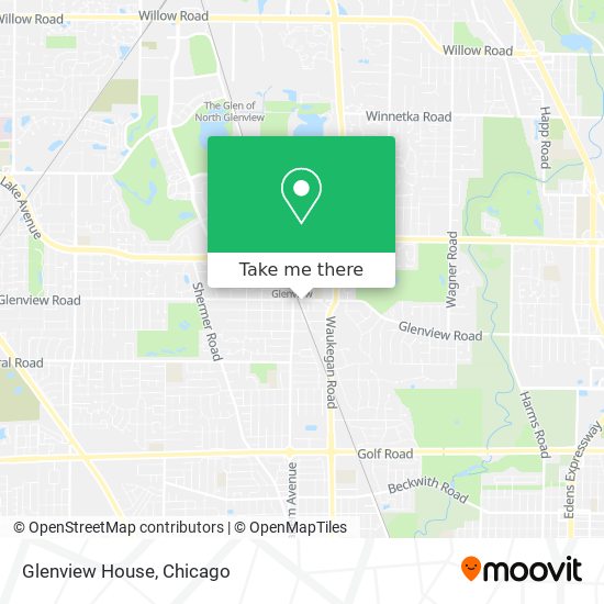 Glenview House map