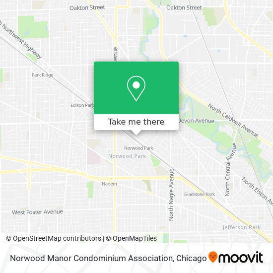 Mapa de Norwood Manor Condominium Association