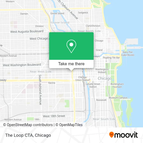 The Loop CTA map