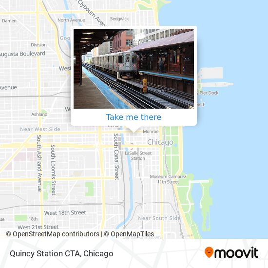 Mapa de Quincy Station CTA