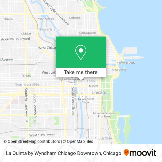 La Quinta by Wyndham Chicago Downtown map