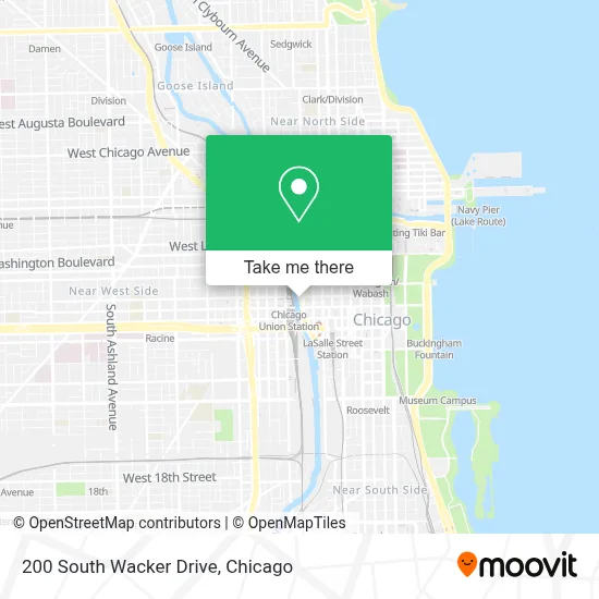 200 South Wacker Drive map