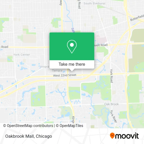 Oakbrook Mall map