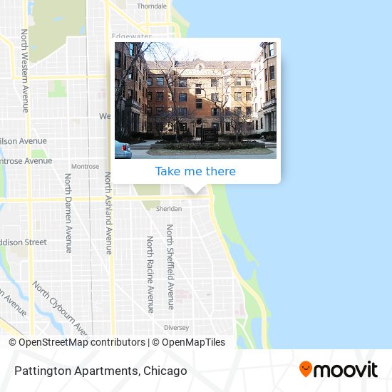 Mapa de Pattington Apartments