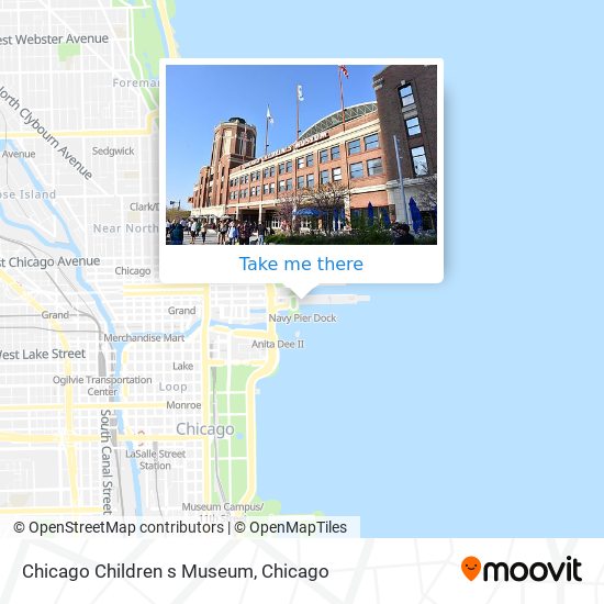 Mapa de Chicago Children s Museum