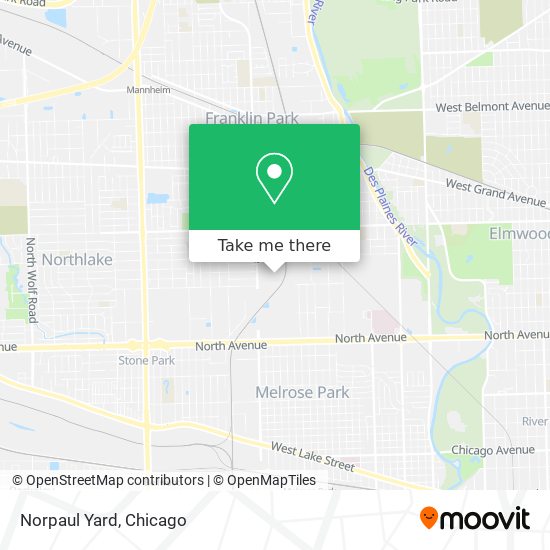 Mapa de Norpaul Yard