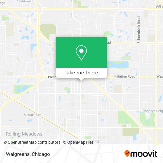 Walgreens map