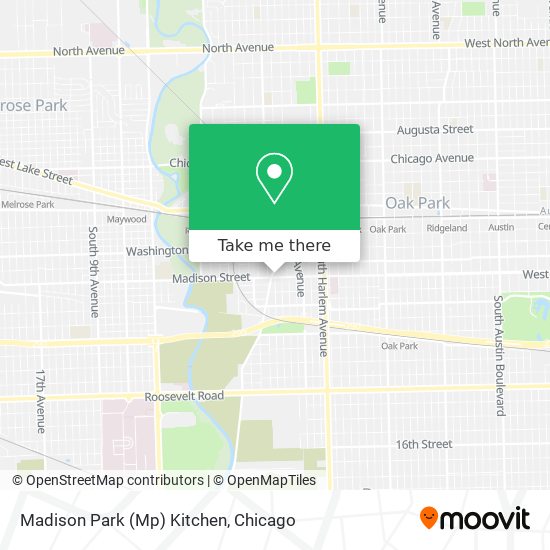 Madison Park (Mp) Kitchen map