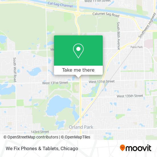 We Fix Phones & Tablets map