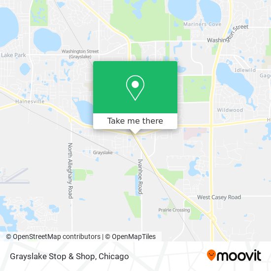 Grayslake Stop & Shop map