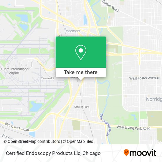 Certified Endoscopy Products Llc map