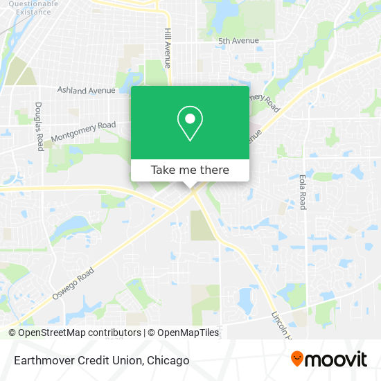 Earthmover Credit Union map