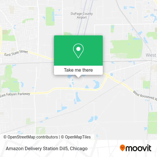 Amazon Delivery Station Dil5 map