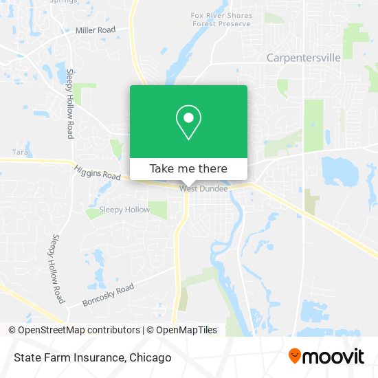 State Farm Insurance map