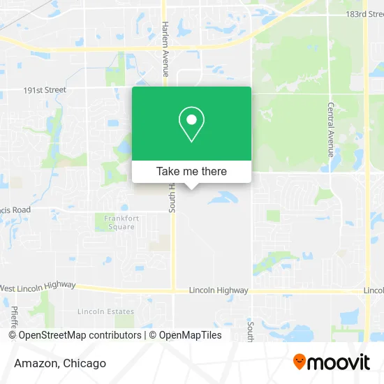 Amazon map