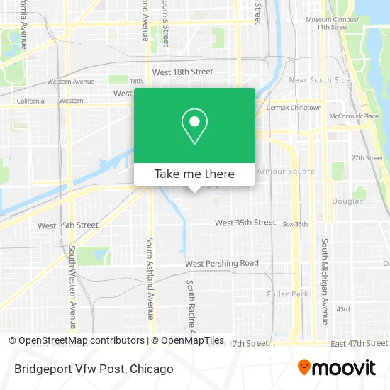 Bridgeport Vfw Post map