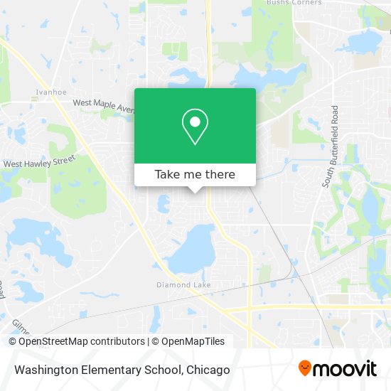 Mapa de Washington Elementary School