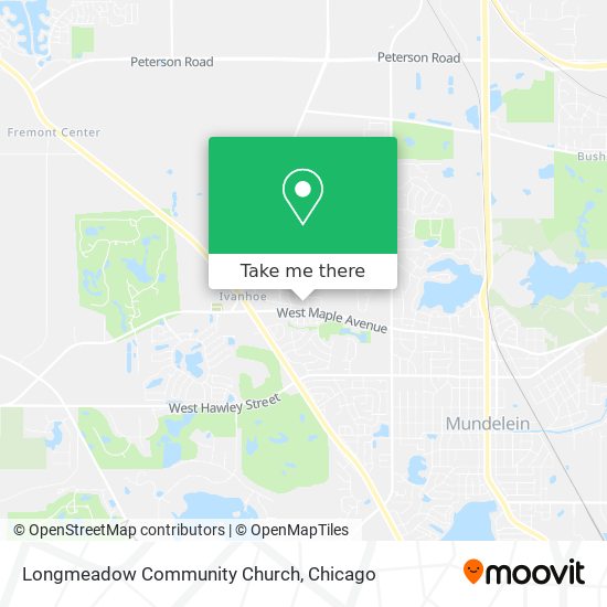 Longmeadow Community Church map