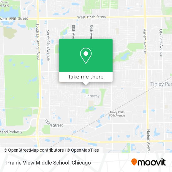 Mapa de Prairie View Middle School