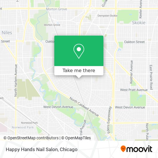 Happy Hands Nail Salon map