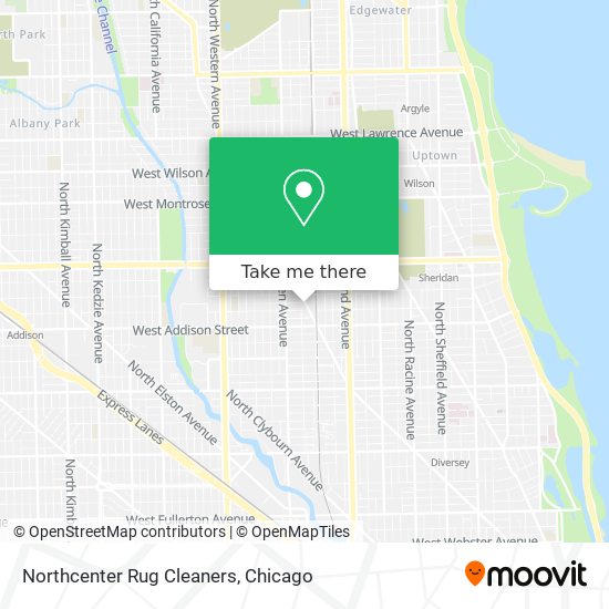 Northcenter Rug Cleaners map