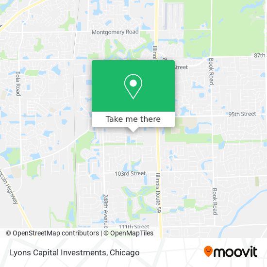 Lyons Capital Investments map