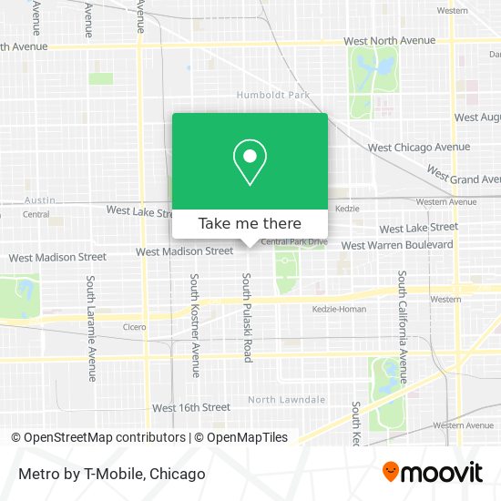 Metro by T-Mobile map