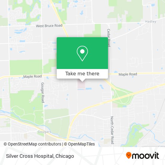 Silver Cross Hospital map