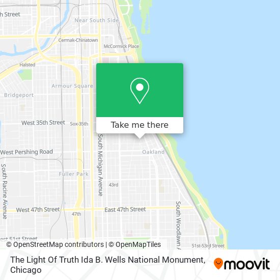 Mapa de The Light Of Truth Ida B. Wells National Monument