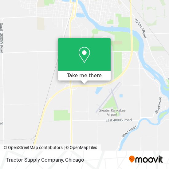 Mapa de Tractor Supply Company