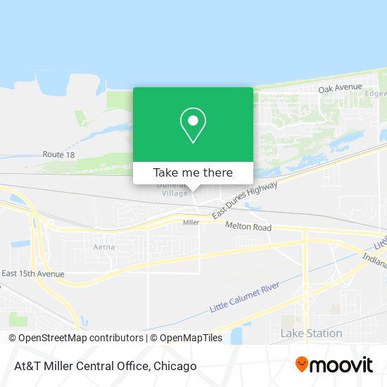 At&T Miller Central Office map
