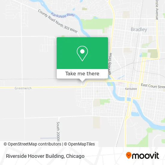 Riverside Hoover Building map