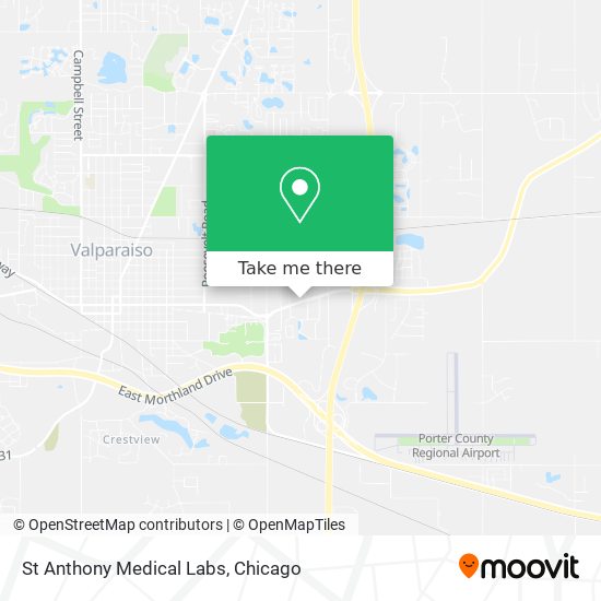 Mapa de St Anthony Medical Labs