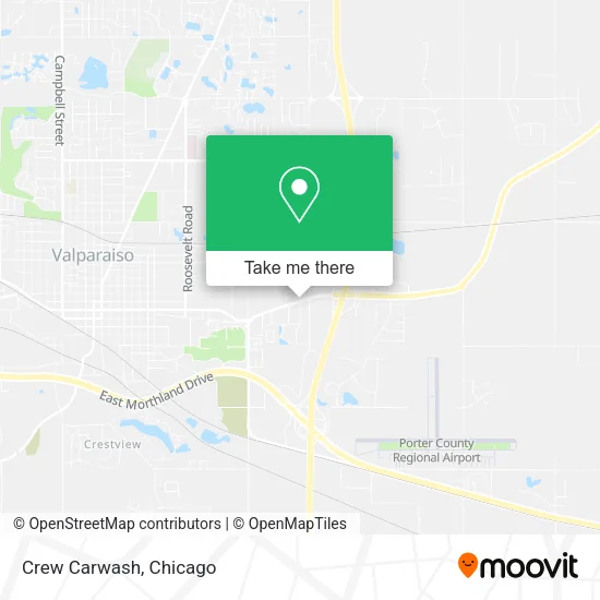 Crew Carwash map