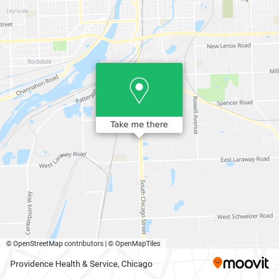 Providence Health & Service map