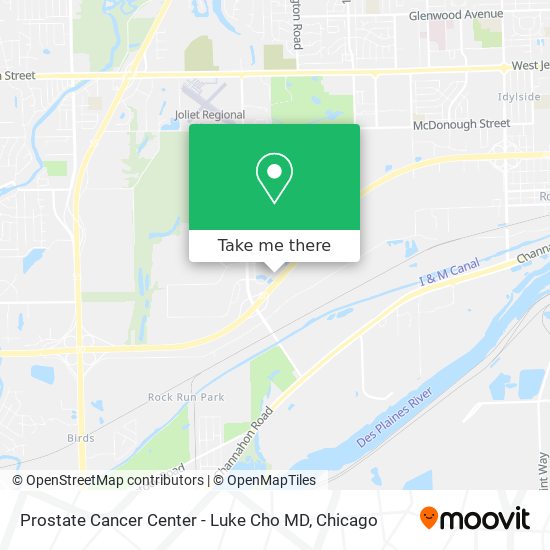 Prostate Cancer Center - Luke Cho MD map