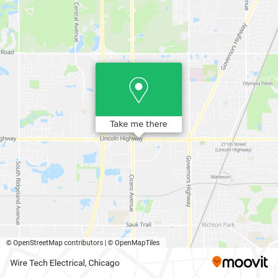 Mapa de Wire Tech Electrical