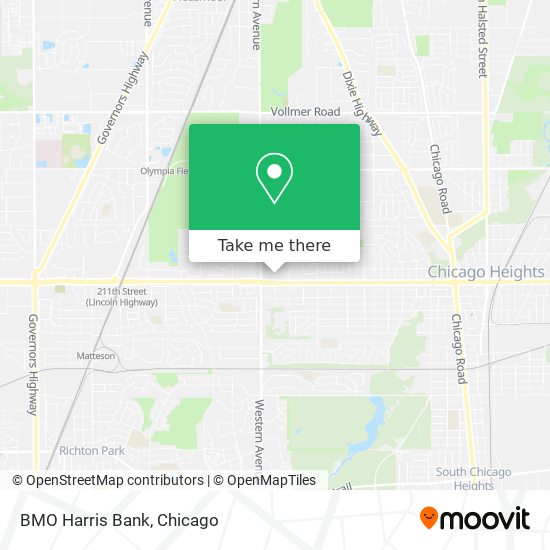 BMO Harris Bank map