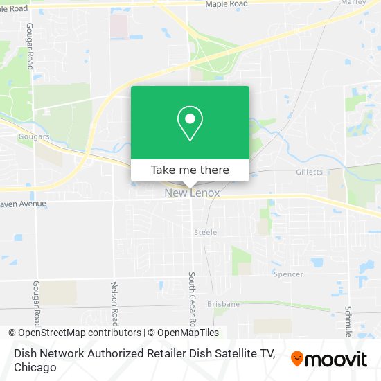 Dish Network Authorized Retailer Dish Satellite TV map