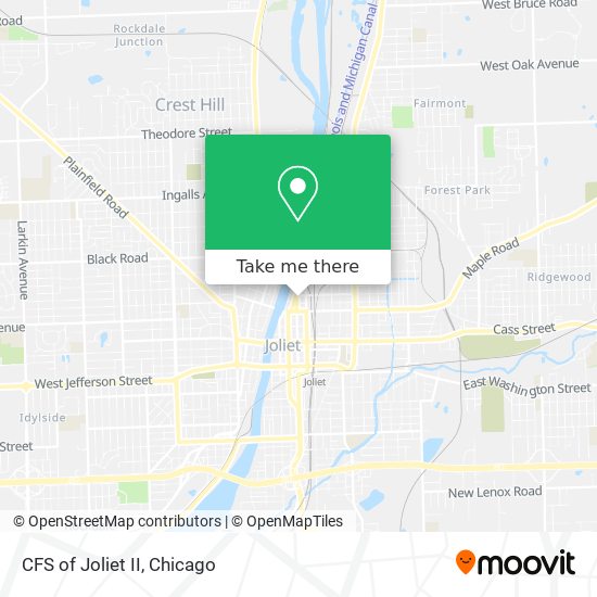 CFS of Joliet II map