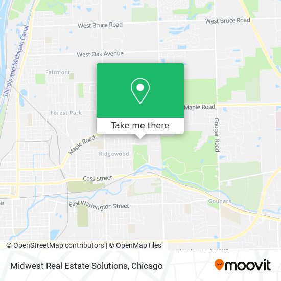 Midwest Real Estate Solutions map