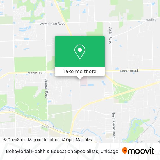 Behaviorial Health & Education Specialists map