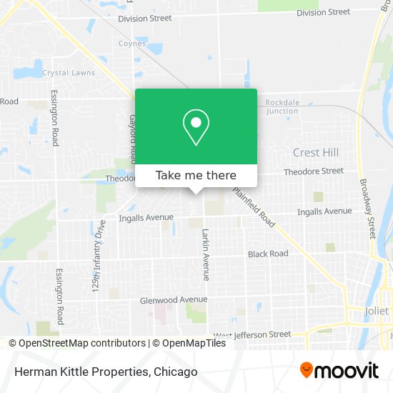 Herman Kittle Properties map