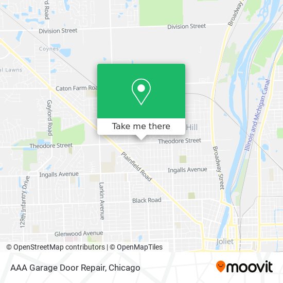 AAA Garage Door Repair map