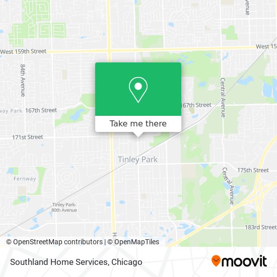 Southland Home Services map