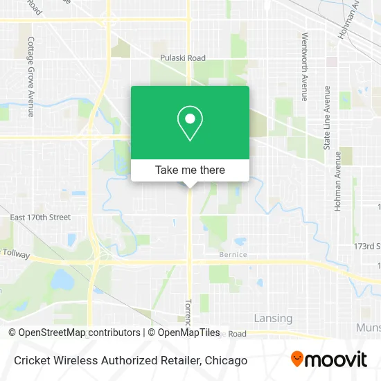 Cricket Wireless Authorized Retailer map
