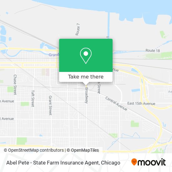 Mapa de Abel Pete - State Farm Insurance Agent