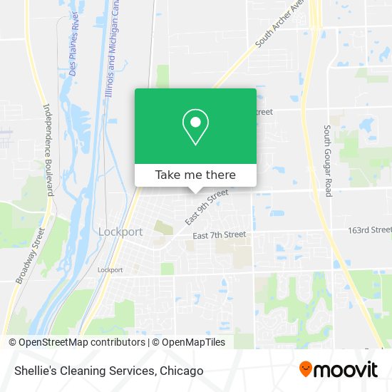 Shellie's Cleaning Services map