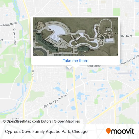 Cypress Cove Family Aquatic Park map