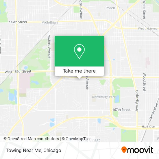 Towing Near Me map